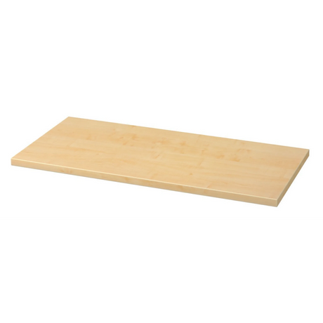 Plank BETA 9 in lichte esdoornlook met een lengte van 80 cm van hjh OFFICE PRO