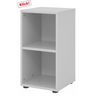 Grijze plank BETA 9 met twee open legplanken van hjh OFFICE PRO