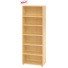 Kast BETA 9 in esdoorn-look met vijf legplanken en zes open vakken van hjh OFFICE PRO