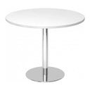 BISTRO F100R C | Vergadertafel | Ø 100 | chroom - Systeem conferentietafel 