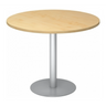 BISTRO F100R S | Besprechungstisch | Ø 100 | Silber - System Konferenztisch - buerostuhl24