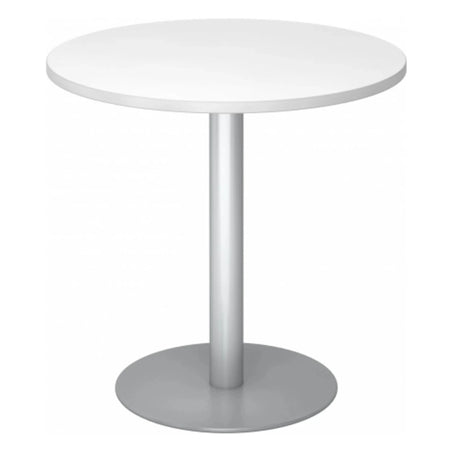 BISTRO F80R S | Besprechungstisch | Ø 80 | Silber - System Konferenztisch - buerostuhl24
