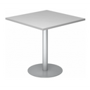 BISTRO F88Q S | Vergadertafel | 80x80 | zilver - Systeem conferentietafel 
