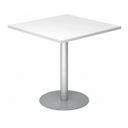 BISTRO F88Q S | Vergadertafel | 80x80 | zilver - Systeem conferentietafel 