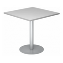 BISTRO F88Q S | Besprechungstisch | 80x80 | Silber - System Konferenztisch - buerostuhl24
