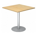 BISTRO F88Q S | Vergadertafel | 80x80 | zilver - Systeem conferentietafel 
