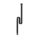 Zwarte verticale kabelketting CKVL als Accessoires met schakelketting van hjh OFFICE PRO