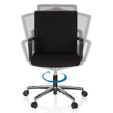 360-graden draaifunctie van de Professionele bureaustoel MOVE-TEC 3D in zwart van hjh OFFICE