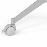 Lenkrolle mit Feststellbremse des Konferenztisches KALA 16 von hjh OFFICE PRO