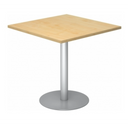 BISTRO F88Q S | Vergadertafel | 80x80 | zilver - Systeem conferentietafel 