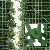 Groen plastic raster met verbindingselement van de LEAFLUXE 2 plantmat van hjh LIVING