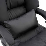 Lendenkussen van de Relax Legoro Thuiskantoor bureaustoel van zwart kunstleer van MyBuero