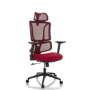 ERGOMY | Stof / Mesh | Frame: Zwart - Thuisgebruik bureaustoel 