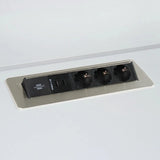 ELDUSB1 | Verdeeldoos (incl. frezen) | 3 x stopcontact | 2 x USB - Accessoires 