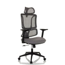 ERGOMY | Stof / Mesh | Frame: Zwart - Thuisgebruik bureaustoel 