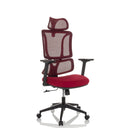 ERGOMY | Stof / Mesh | Frame: Zwart - Thuisgebruik bureaustoel 