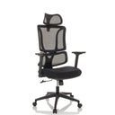 ERGOMY | Stof / Mesh | Frame: Zwart - Thuisgebruik bureaustoel 