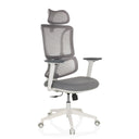 ERGOMY W | Stof / Net | Frame: Wit - Professionele bureaustoel 