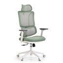 ERGOMY W | Stof / Net | Frame: Wit - Professionele bureaustoel 