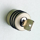 Slotcilinder met ingesteekte sleutel uit de SIGNA K-serie SIGNA K 6550 SG van hjh OFFICE PRO