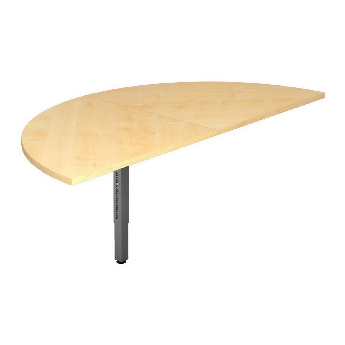 Bijzettafel LA60 G / LA80 G / LA160 G in esdoorn met afmetingen 160 x 80 mm uit de XTRA XB-serie van hjh OFFICE PRO