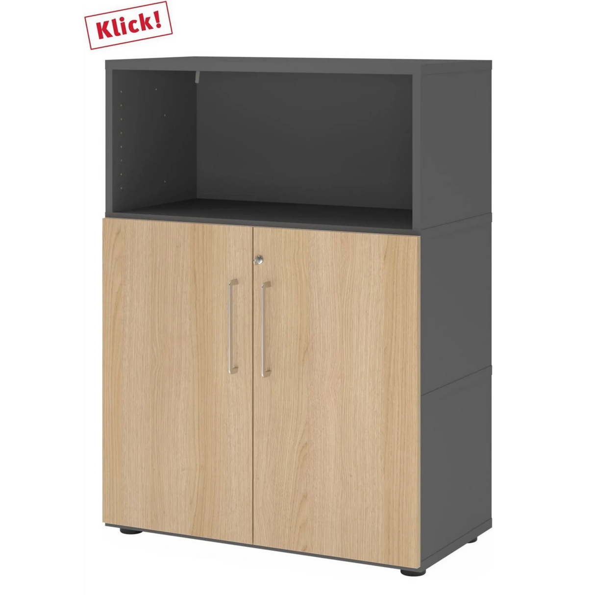 FlexWall | 3 OH | Deuren + kastromp | met stelvoeten 