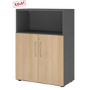 FlexWall | 3 OH | Deuren + kastromp | met stelvoeten 