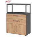 FlexWall | 3 OH | deuren + laden + frame | met verstelbare poten 