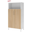 FlexWall | 4 OH | deuren + kast | met sokkelframe 