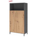FlexWall | 4 OH | deuren + kast | met sokkelframe 