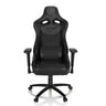 Zwarte Gamestoel GAMEBREAKER SX 04 met stikselpatroon en armleuningen van hjh OFFICE