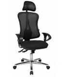 HJH SOLUTION DELUXE HEAD AL.U2 - Professionele bureaustoel 