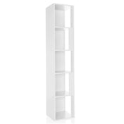 Witte Plank KALAG S met vijf open opbergvakken van hjh LIVING