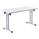 KALOS 14 | Inklapbare tafel | 140 cm | chroom - Systeem conferentietafel 