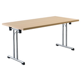 KALOS 16 | Inklapbare tafel | 160 cm | chroom - Conferentietafel 
