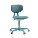 Blauwe Kinder bureaustoel KID COLORE met stoffen zitting en rugleuning van hjh OFFICE