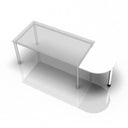 KONTOR KA 60 | 80x60 halve cirkel 