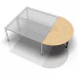 LA60 G / LA80 G / LA160 G | montageplaten incl. steunpoot grafiet 