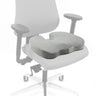Grijs Zitkussen MEDISIT VIII met ergonomische vorm op een bureaustoel van hjh OFFICE