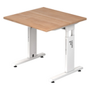 MEGA 8 W | 80x80 | Schreibtisch höhenverstellbar - buerostuhl24