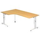 MEGA 82 W | 200x120 | Schreibtisch höhenverstellbar - buerostuhl24