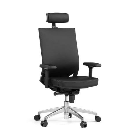 PORTO MAX HIGH | Leder - Profi Bürostuhl - buerostuhl24