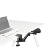 Zwarte Armleuning RELEX RT1 met tafelbevestiging en verstelbare gewrichtarm van hjh OFFICE