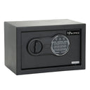 Zwarte Kluis SAFE COMPACT III met elektronisch toetsenslot en draaiknop van hjh OFFICE