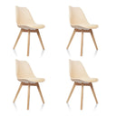 SCANDI 4 | 4 stuks per pakket - Shell-stoel 