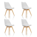SCANDI 4 | 4 stuks per pakket - Shell-stoel 