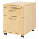 SIGNA AC20 | Mobiele container met hangmappen | Hout - Rolcontainer 