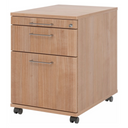 SIGNA AC20 | Mobiele container met hangmappen | Hout - Rolcontainer 