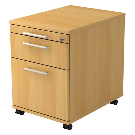 SIGNA AC20 | Rollcontainer mit Hängeregistratur | Holz - Rollcontainer - buerostuhl24