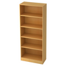 Open kast SIGNA B 6000 in beukenhout-look met vijf planken van hjh OFFICE PRO